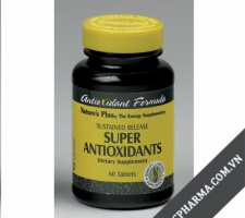 Super Antioxidants sustained release  - Viên chống oxy hoá, lão hoá cơ thể 