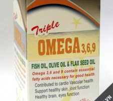 Triple Omega 3-6-9 - Tốt cho tim mạch, da, trí não và mắt