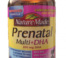 Nature Made Prenatal Multi DHA - Bổ sung vitamin cho bà bầu hộp 150 viên của Mỹ