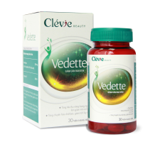 Clevie Beauty Vedette: Giảm Cân Ban Đêm, Giảm Tích Tụ Mỡ 30 viên