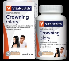 Thực phẩm bảo vệ sức khỏe VitaHealth Crowning Glory (30 viên)