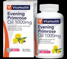 Thực phẩm bảo vệ sức khỏe VitaHealth Evening Primrose Oil 1000mg (60 viên)