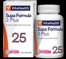 Thực phẩm bảo vệ sức khỏe VitaHealth Supa Formula 3 Plus (30 viên)