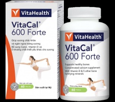 Thực phẩm bảo vệ sức khỏe VitaHealth VitaCal 600 Forte ( 60 viên)