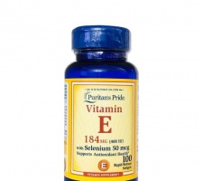 Viên uống đẹp da Puritan’s Pride Vitamin E 400 IU 100 viên