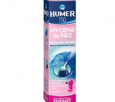 DUNG DỊCH VỆ SINH MŨI CHO TRẺ 1 THÁNG TUỔI - 15 TUỔI HUMER 150 150ml