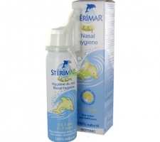 XỊT MUỐI BIỂN STERIMAR BABY DÀNH CHO TRẺ TỪ 0 ĐẾN 3 TUỔI 50ml