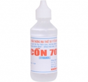 CỒN 70 VĨNH PHÚC 60ml