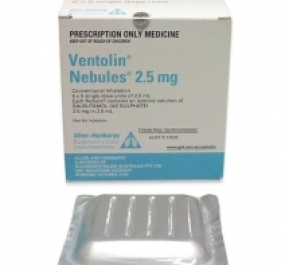 VENTOLIN NEBULES 2.5MG/2.5ML