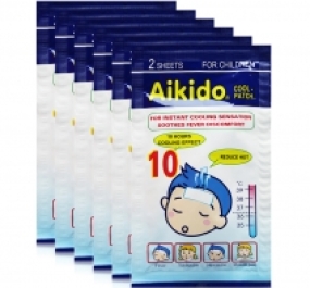 Miếng Dán Làm Mát Aikido Gel Cool Patch 6 miếng