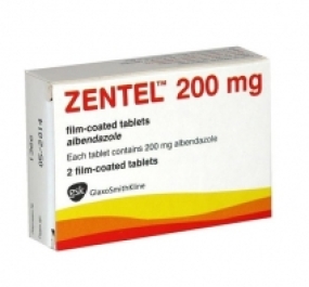 ZENTEL 200MG - THUỐC ĐIỀU TRỊ NHIỄM GIUN