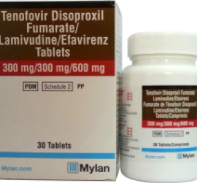 Tenofovir disoproxil fumarate/Lamivudine/Efavirenz  300mg/300mg/600mg