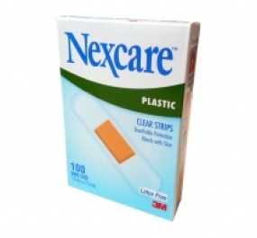 Băng keo cá nhân trong suốt 3M Nexcare Plastic Clear Strips 100 miếng