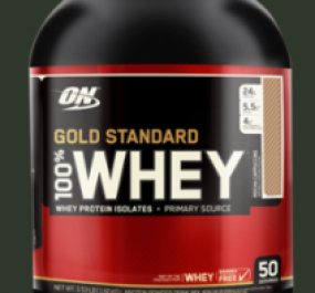 ON Gold Standard 100% Whey - Mocha Cappuccino  3.53 Lbs