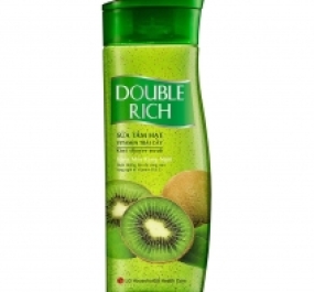 Sữa Tắm Hạt Double Rich Hương Kiwi Chai 210g