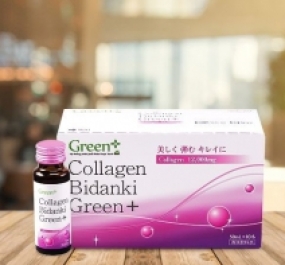 Nước uống Collagen Bidanki Green+ 12.000mg – Đẹp da, chống lão hóa