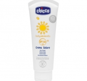 Kem chống nắng dưỡng da SPF 50+ Chicco 0M+  75ml