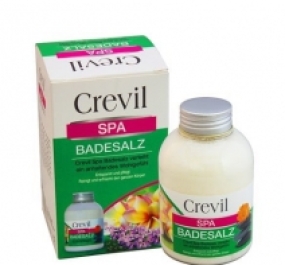 MUỐI KHOÁNG TẮM, TẨY DA CHẾT CREVIL SPA BADESALZ 600G