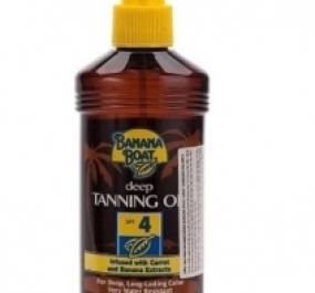 Dầu tắm nắng bảo vệ da Banana Boat Protective Tanning Oil SPF4 236ml 