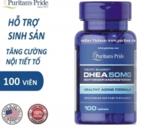 Viên uống bổ sung DHEA Puritan’s Pride 50mg 100 Viên