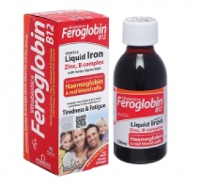 Siro Vitabiotics Feroglobin B12 Liquid hỗ trợ quá trình tạo máu chai 200ml