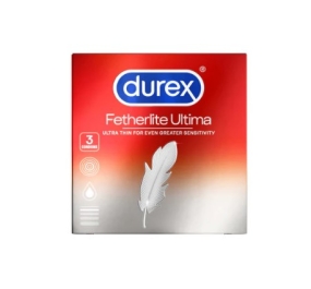 Bao Cao Su Durex Fetherlite Ultima Hộp 3 Cái