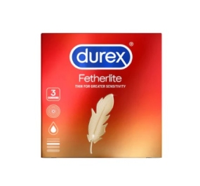 Bao Cao Su Durex Fetherlite Hộp 3 Cái