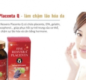 Resvera Placenta Q - Cải thiện nám da