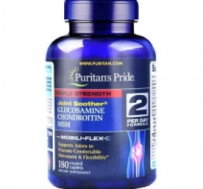 Hỗ trợ xương khớp Glucosamine Chondroitin Msm Puritans Pride 180 Viên Của Mỹ