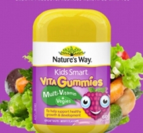 Nature’s Way Kids Smart Vita Gummies Multivitamin + Vegies