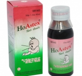 Siro HoAstex® - Thuốc ho dành cho trẻ sơ sinh và trẻ nhỏ