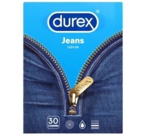 Bao Cao Su Durex Jeans Hộp 30 cái