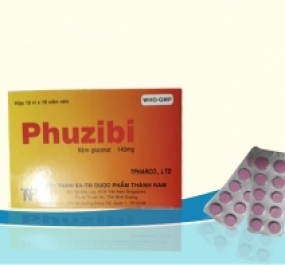 PHUZIBI (zinc gluconate 140mg)