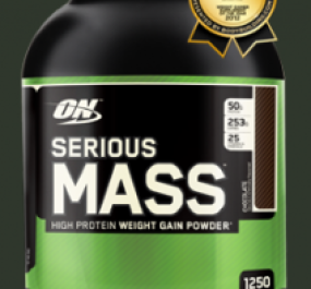 ON Serious Mass -  Chocolate  6 Lbs