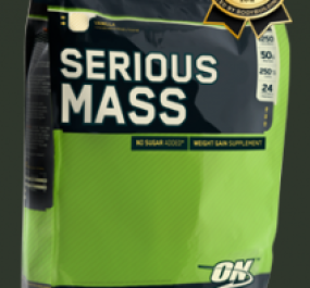 ON Serious Mass - Vanilla 12 Lbs