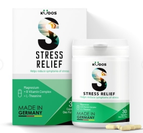 Viên uống Kudos Stress Relief hỗ trợ giảm stress (Hộp 30 viên)