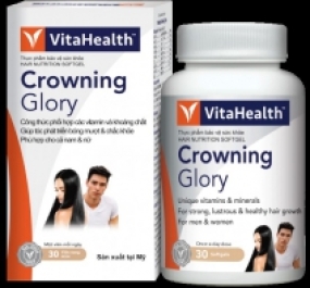 Thực phẩm bảo vệ sức khỏe VitaHealth Crowning Glory (30 viên)