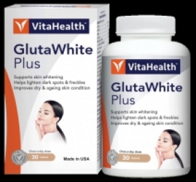 Thực phẩm bảo vệ sức khỏe VitaHealth GlutaWhite Plus ( 30 viên)