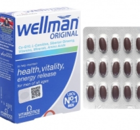 Vitabiotics Wellman Original hỗ trợ tăng cường sức khỏe cho nam giới hộp 30 viên