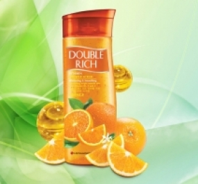 Sữa Tắm Chiết Xuất Cam Có Hạt Double Rich Vitamin Orange Shower Scrub - 210g