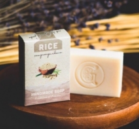 Xà Phòng Gạo - Plain Handmade Soap