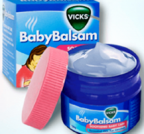 DẦU GIỮ ẤM EM BÉ BABY BALSAM - VICKS 50g