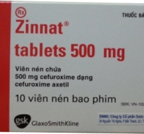 Zinnat tablets 500mg