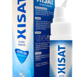 XISAT NGƯỜI LỚN - XỊT SẠCH VÀ THÔNG MŨI 75ml