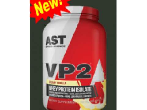 AST VP2 Whey Protein Isolate 2.12 Lbs - Creamy Vanilla