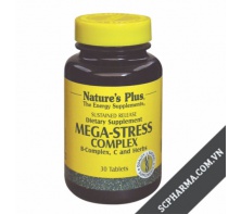 Mega-Stress Complex Nature's Plus- Viên giảm stress