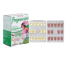 Vitabiotics Pregnacare Plus Omega-3 vitamin & khoáng chất cho bà bầu hộp 56 viên