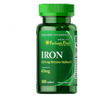 VIÊN BỔ SUNG SẮT Iron Ferrous Sulfate 65 mg - 100 viên