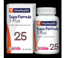 Thực phẩm bảo vệ sức khỏe VitaHealth Supa Formula 3 Plus (30 viên)