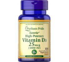 Vitamin D3 25mcg(1000 IU)